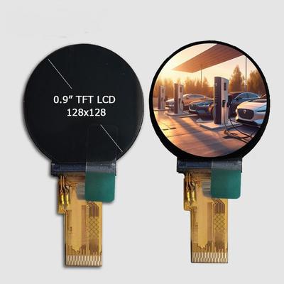 شراء شاشة LCD دائرية IPS بحجم 0.9 بوصة بدقة 128x128 مع واجهة MCU أو SPI online manufacture