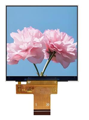 خرید نمایشگر LCD مربع با روشنایی 300 Cd/M2، رزولوشن 480x480، نمایشگر LCD TFT 3.4 اینچی online manufacture