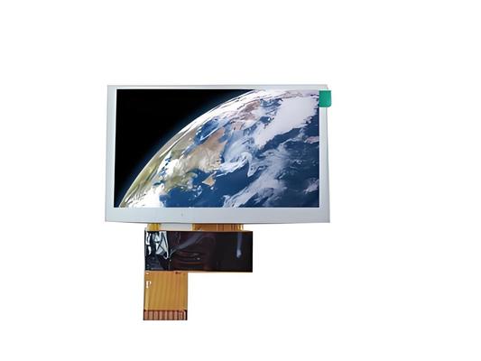 Αγορά Βιομηχανική οθόνη LCD 4.3 ιντσών IPS 800x480, φωτεινότητας 250cd/m2, μονάδα TFT LCD online manufacture