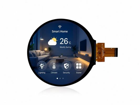 Buy 2.1 Inch Round IPS TFT LCD Touch Display 480×480 MIPI RGB Interface For Smart Home Control Panels online manufacture