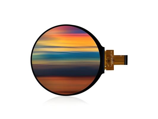 720*720pixels Round LCD Display with 101.52mm Active Area